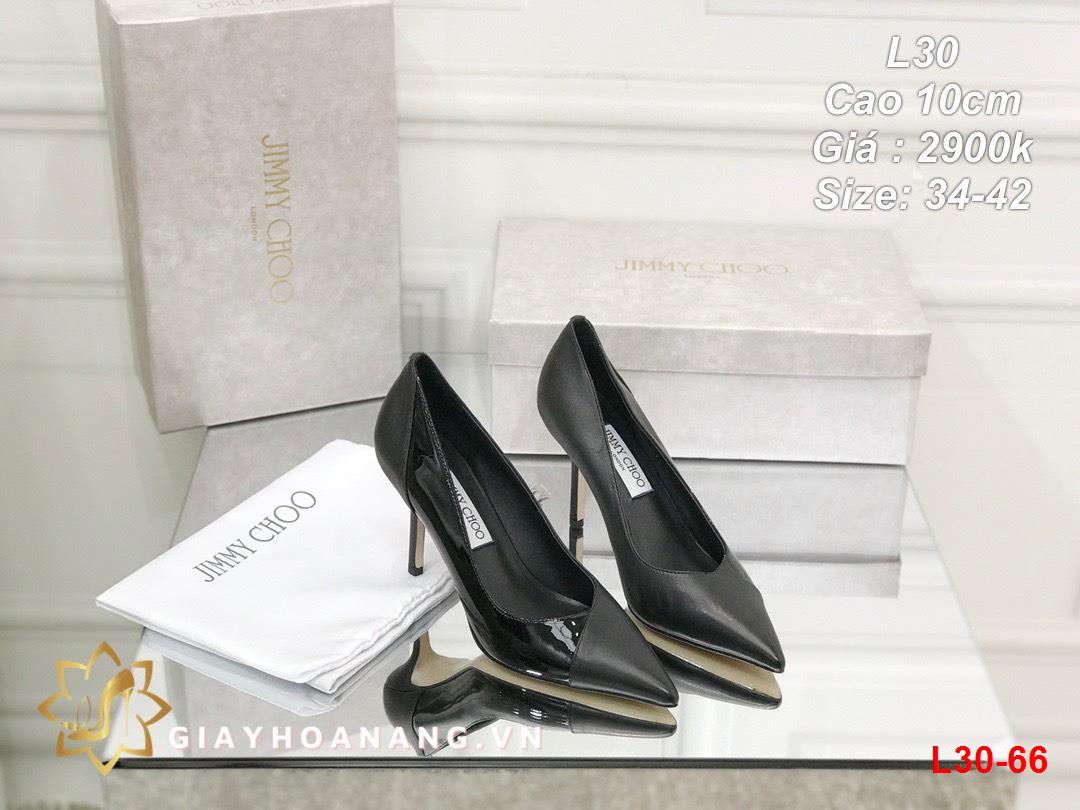 L30-66 Jimmy Choo giày cao 10cm siêu cấp