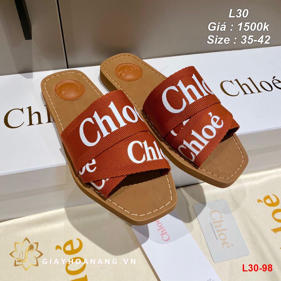 L30-98 Chloe dép siêu cấp