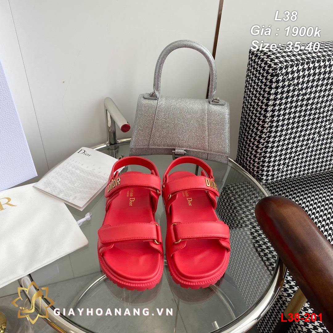 L38-201 Dior sandal siêu cấp