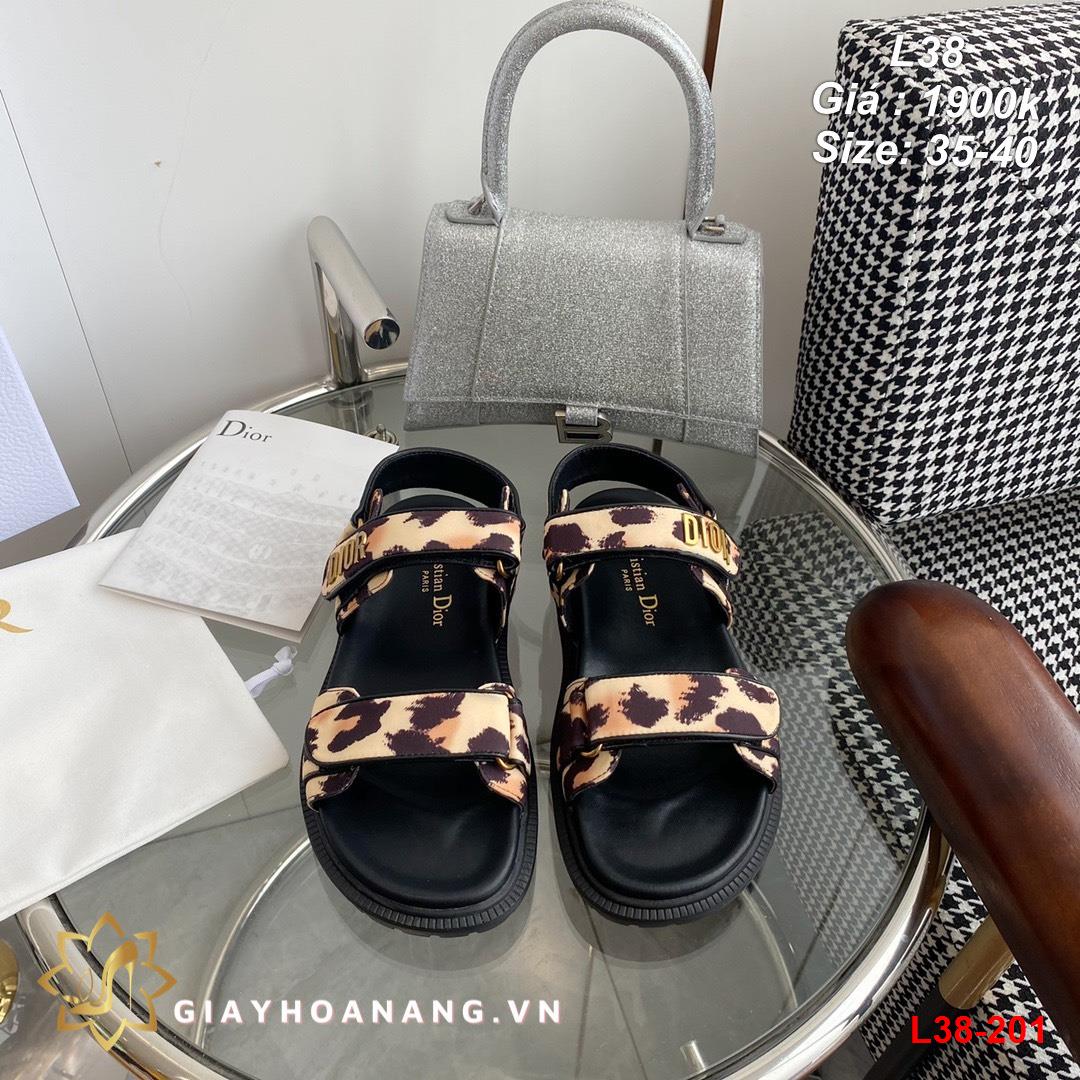 L38-201 Dior sandal siêu cấp