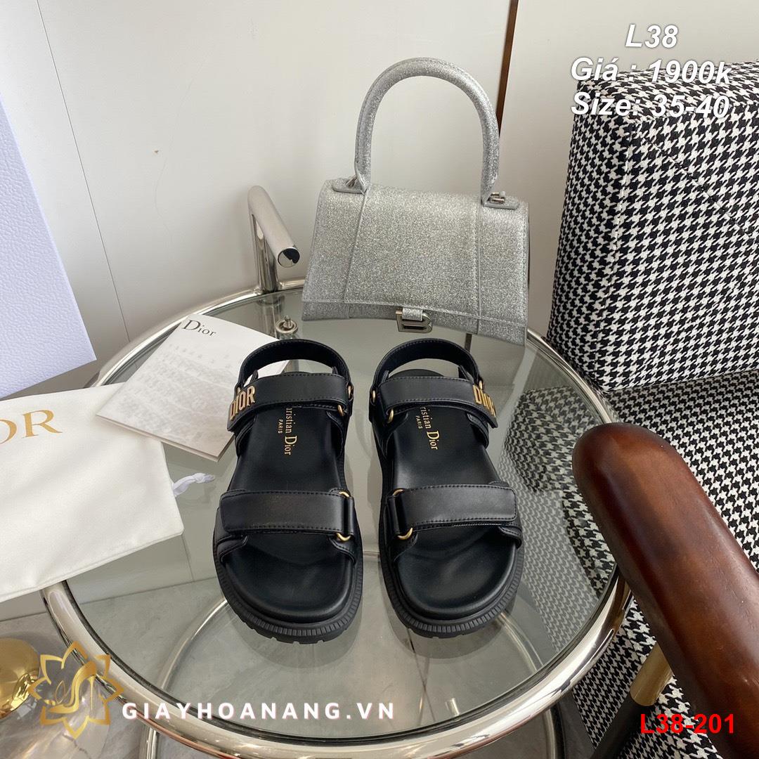 L38-201 Dior sandal siêu cấp