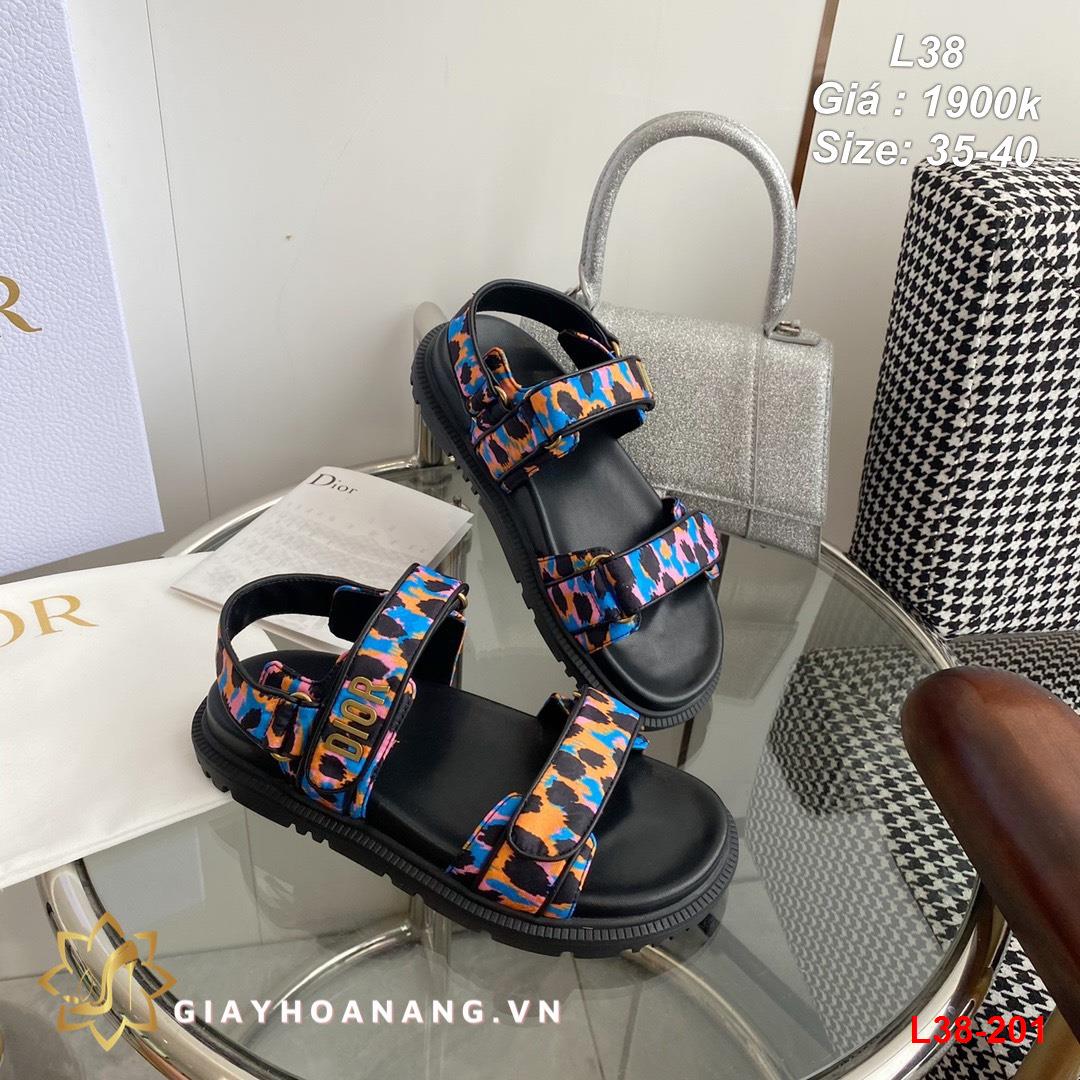 L38-201 Dior sandal siêu cấp