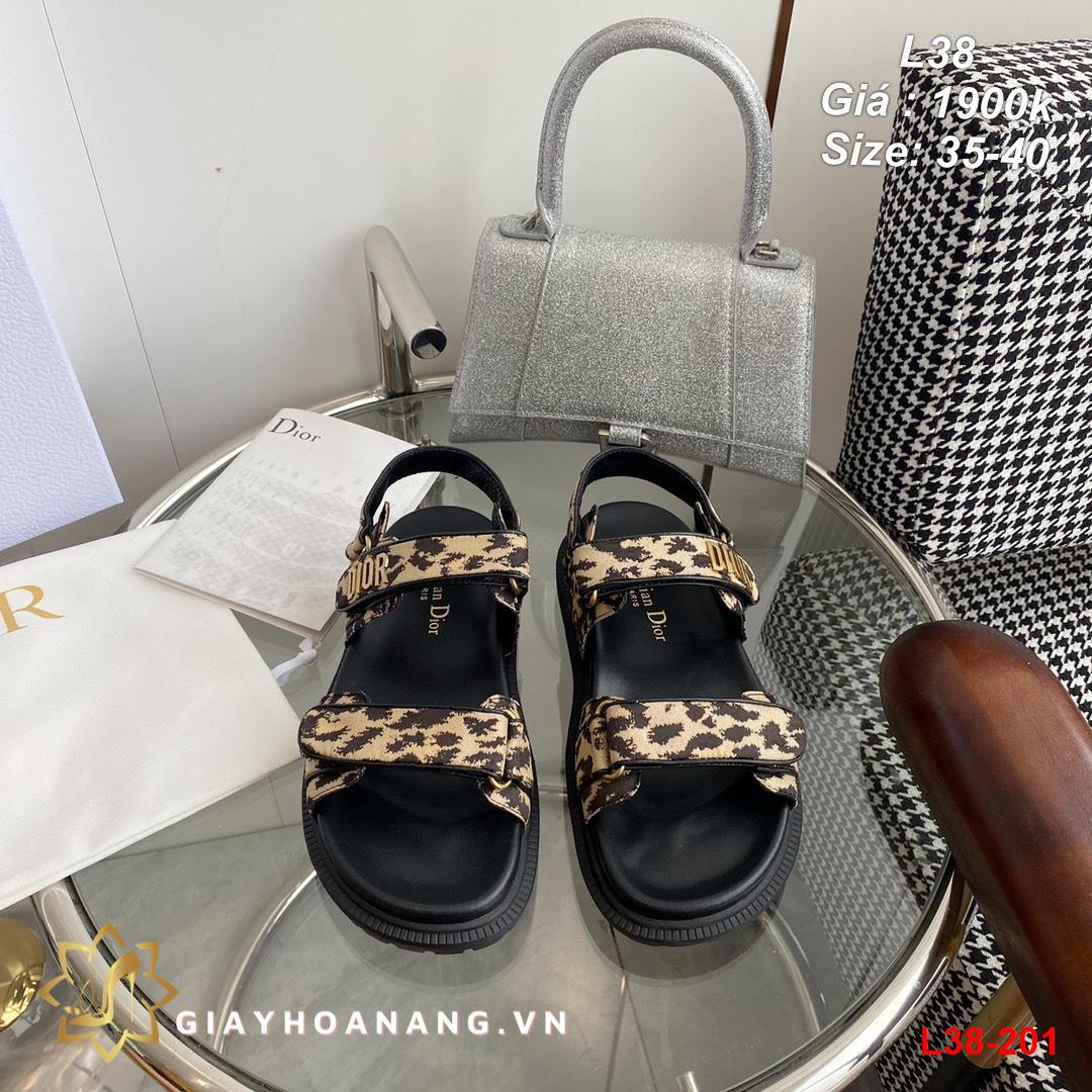 L38-201 Dior sandal siêu cấp