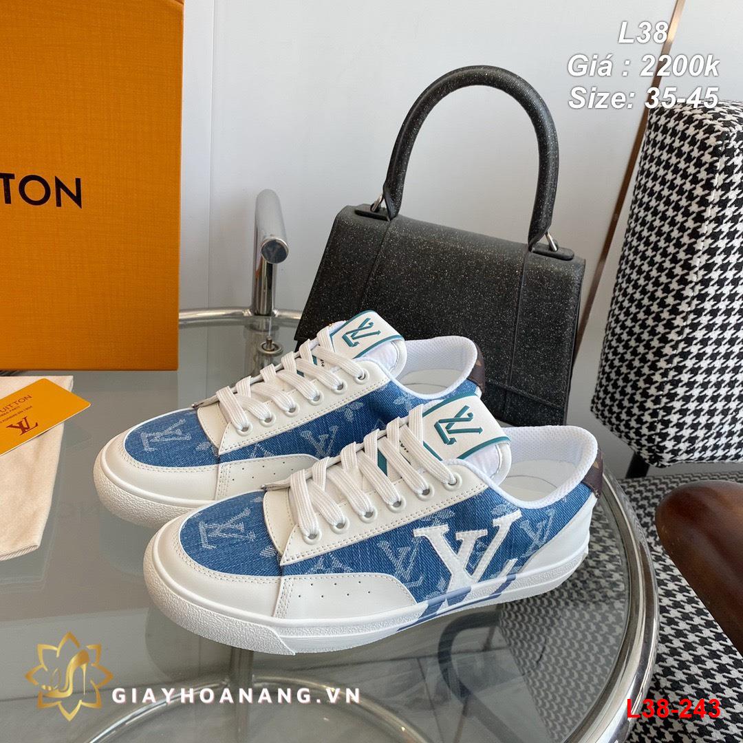 L38-243 Louis Vuitton giày thể thao siêu cấp