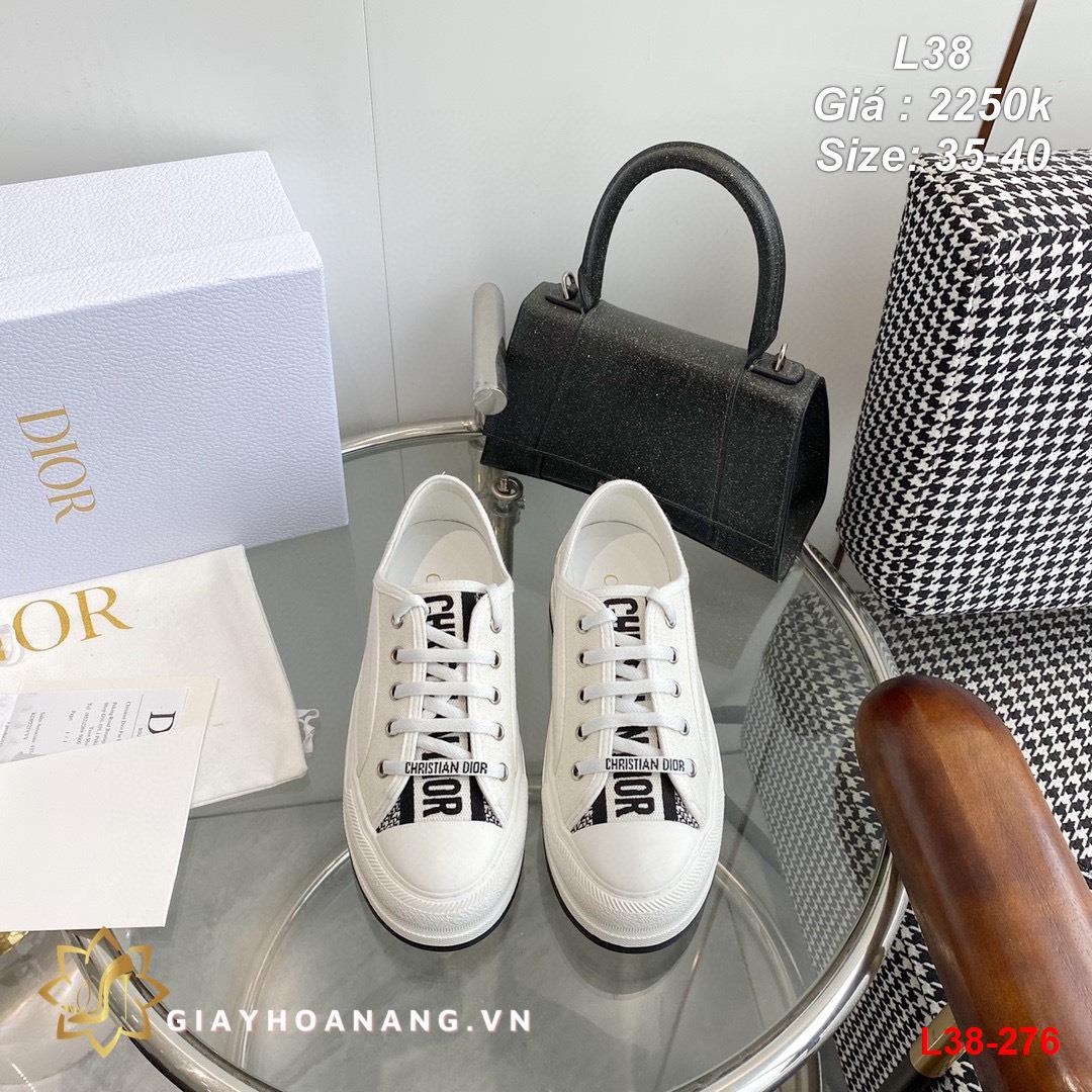 L38-276 Dior giày thể thao siêu cấp