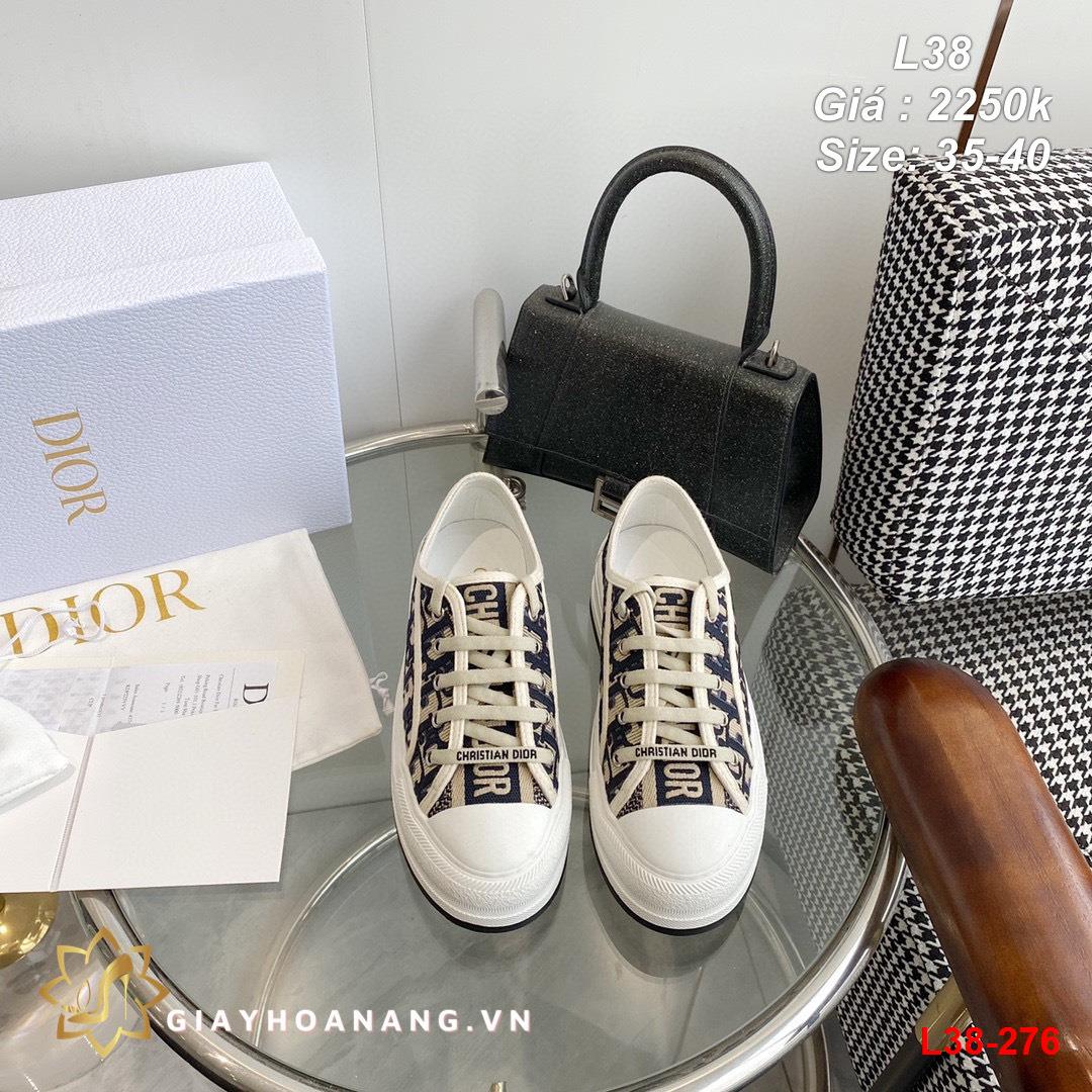 L38-276 Dior giày thể thao siêu cấp