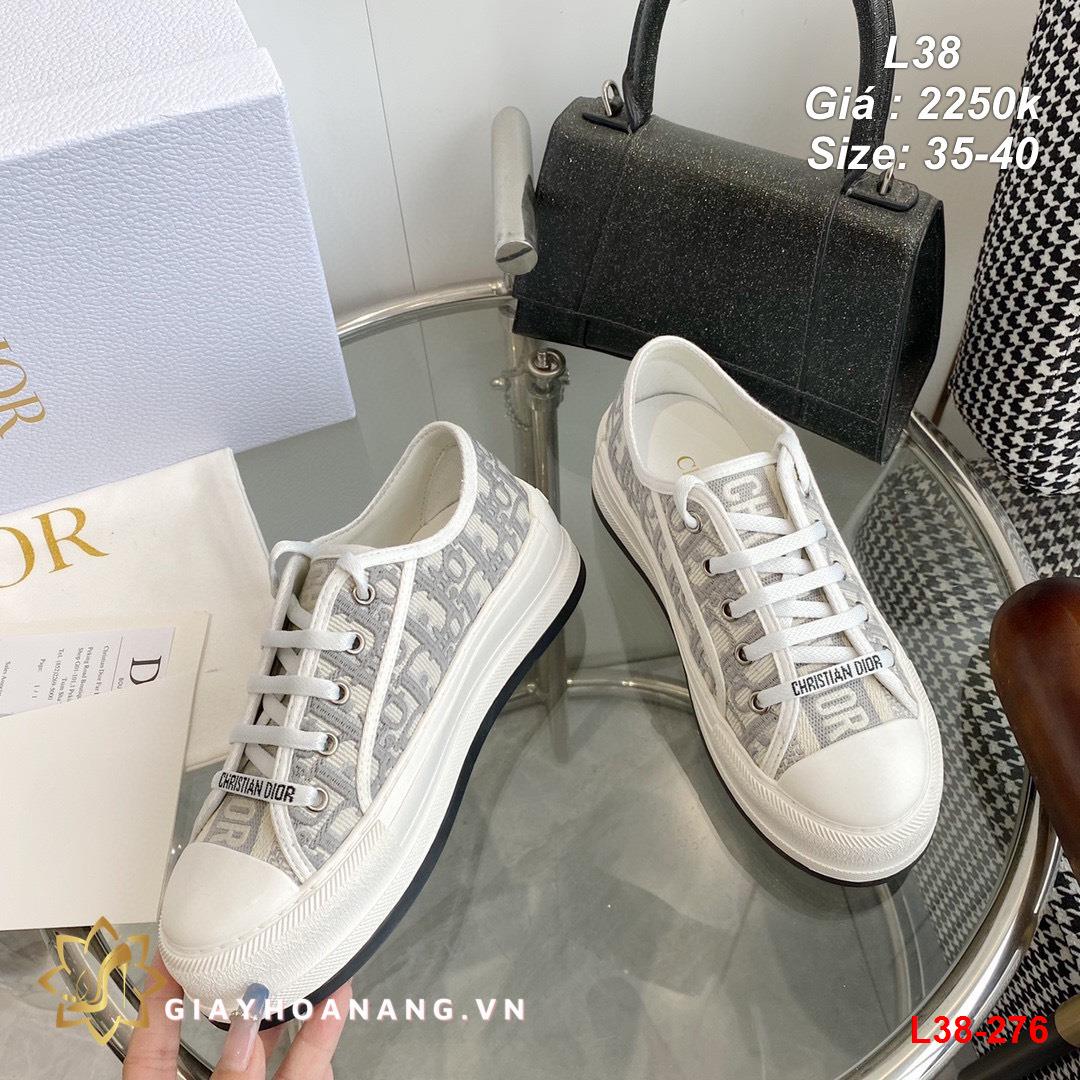 L38-276 Dior giày thể thao siêu cấp