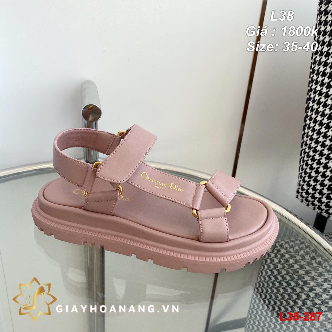 L38-287 Dior sandal siêu cấp