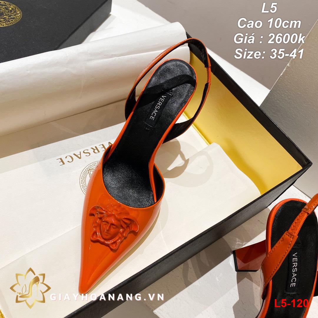 L5-120 Versace sandal cao 10cm siêu cấp