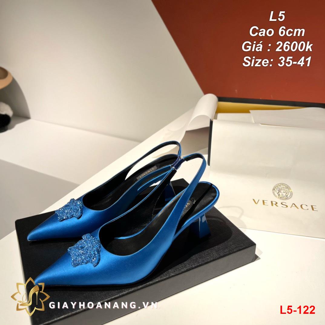 L5-122 Versace sandal cao 6cm siêu cấp