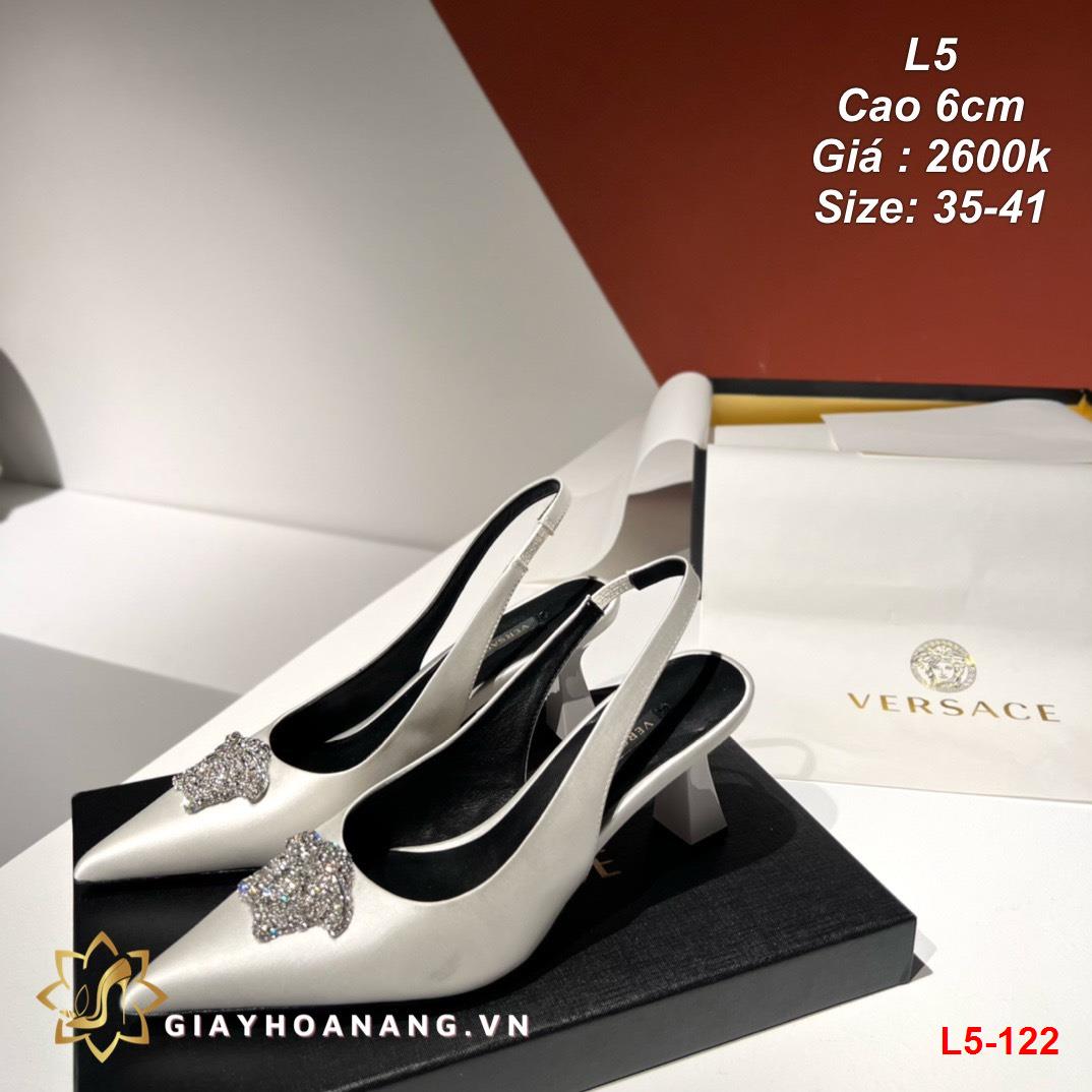 L5-122 Versace sandal cao 6cm siêu cấp