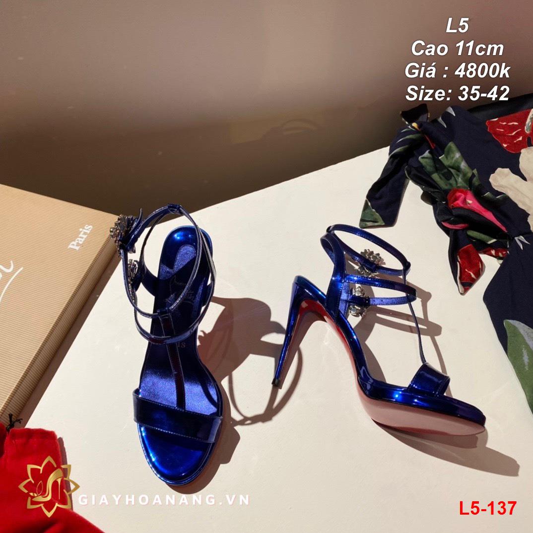 L5-137 Louboutin sandal cao 11cm siêu cấp