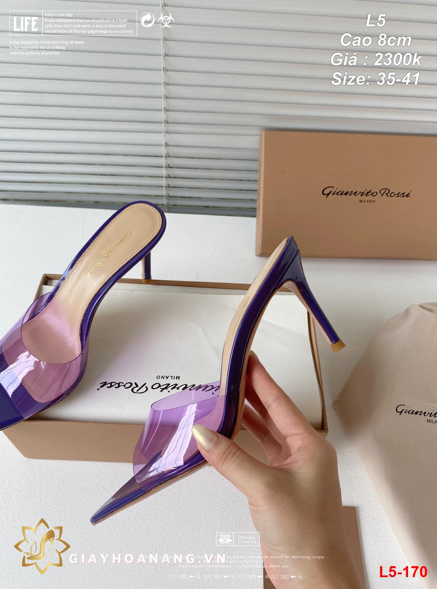 L5-170 Gianvito Rossi sandal cao 8cm siêu cấp