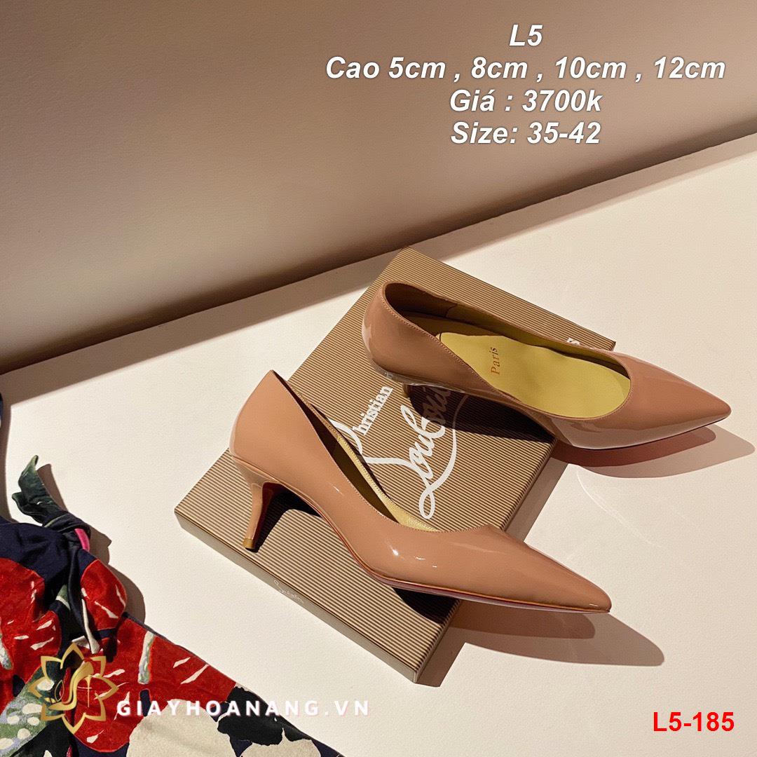 L5-185 Louboutin giày cao 5cm , 8cm , 10cm , 12cm siêu cấp