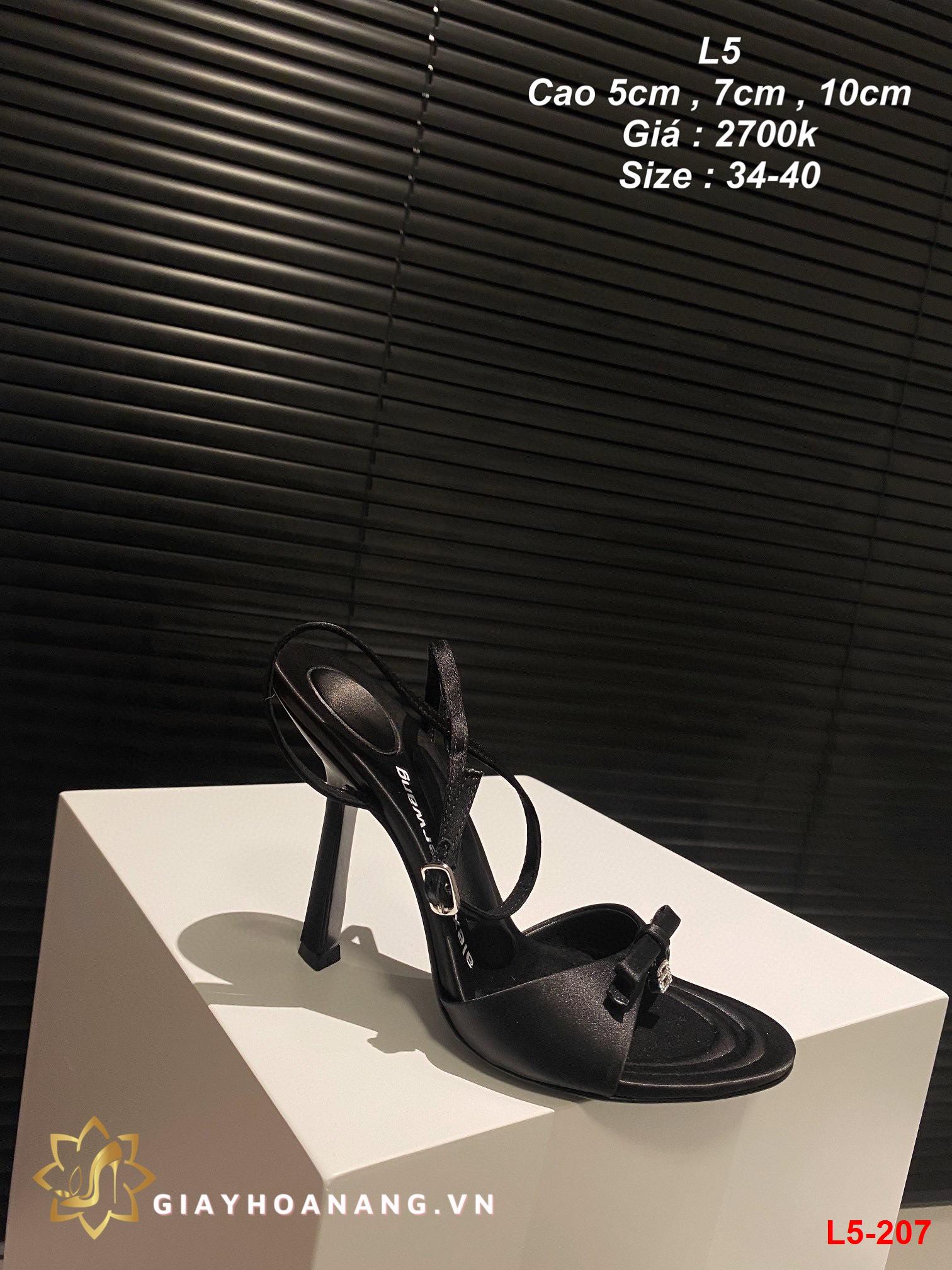 L5-207 Alexander Wang sandal cao 5cm , 7cm , 10cm siêu cấp