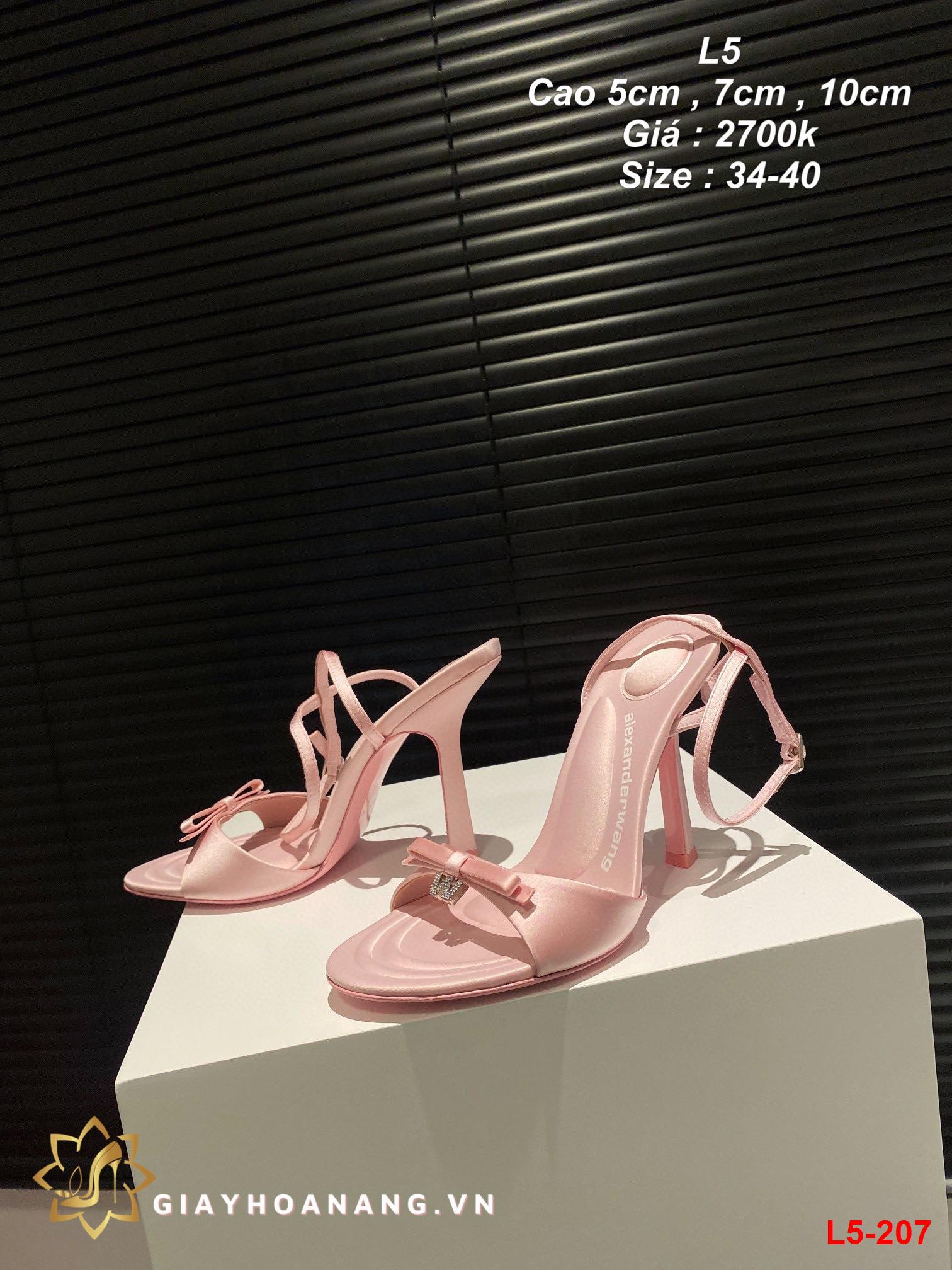 L5-207 Alexander Wang sandal cao 5cm , 7cm , 10cm siêu cấp