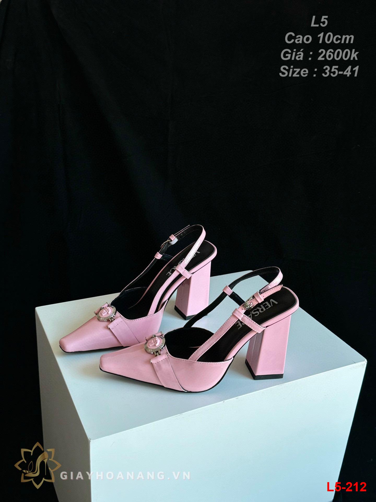 L5-212 Versace sandal cao 10cm siêu cấp