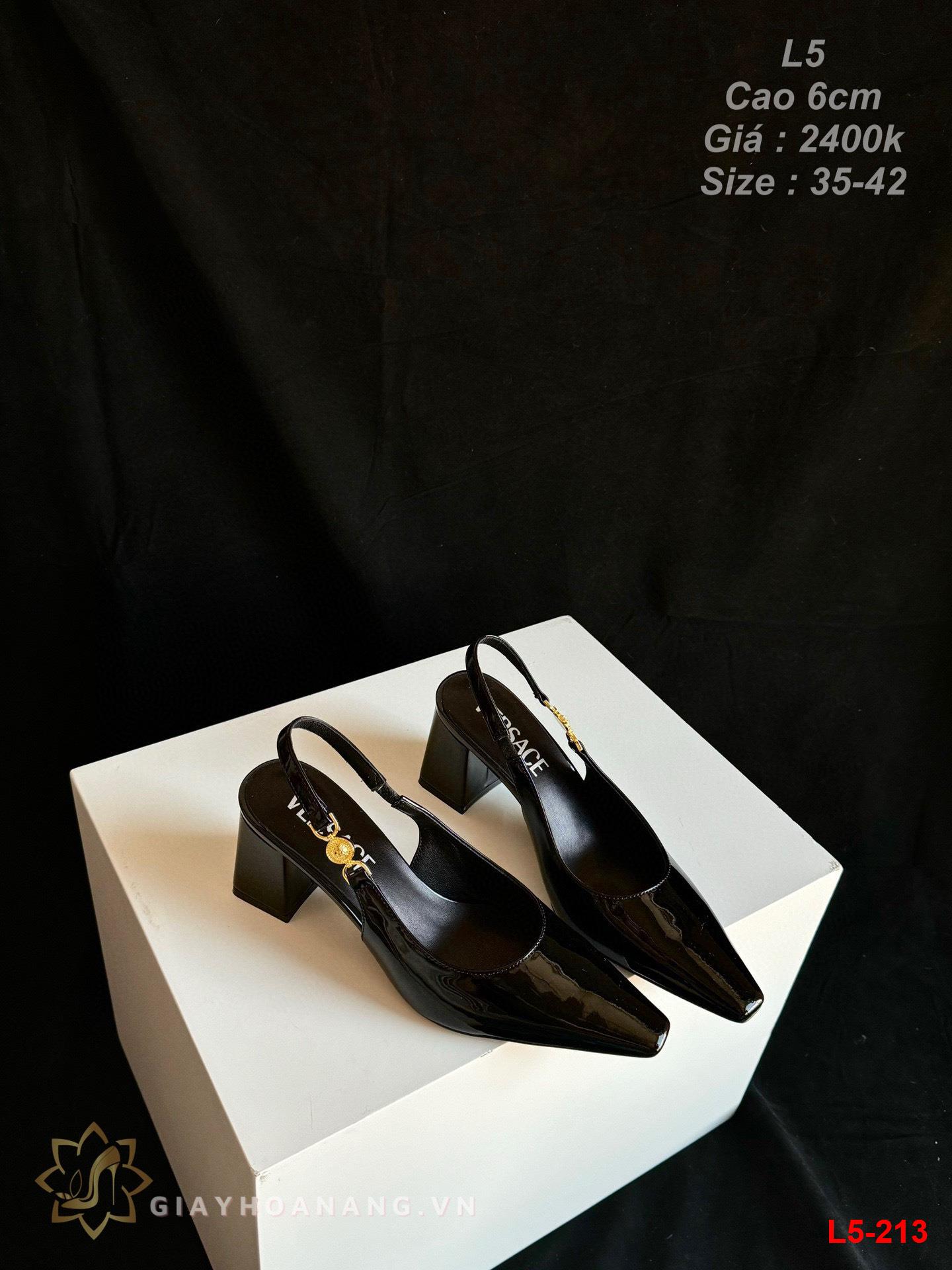 L5-213 Versace sandal cao 6cm siêu cấp