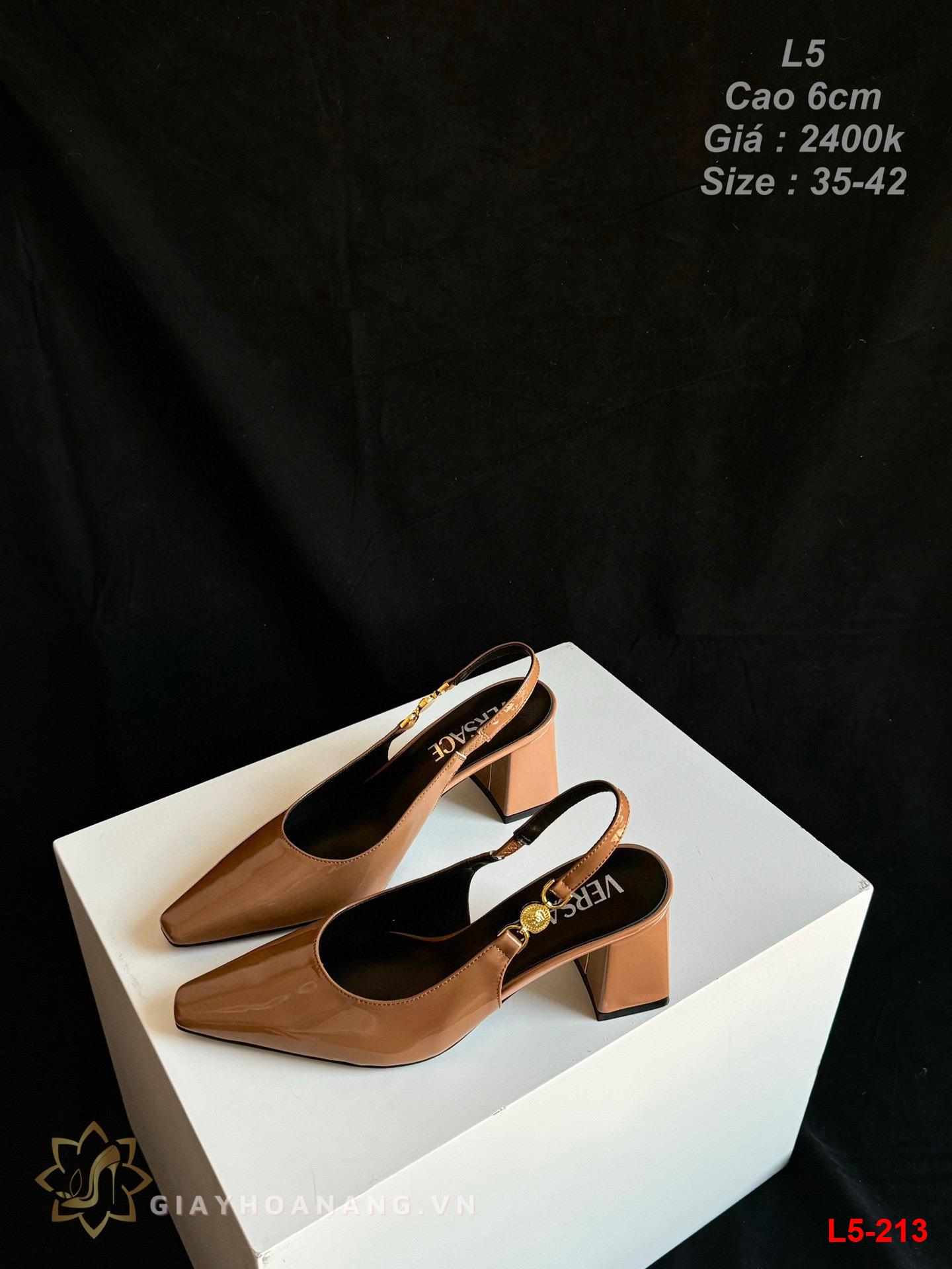 L5-213 Versace sandal cao 6cm siêu cấp
