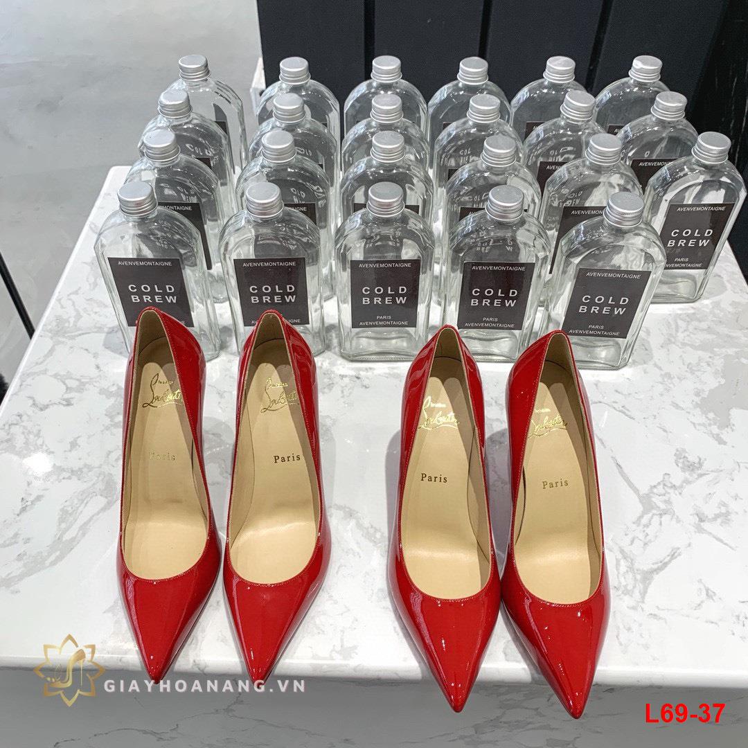 L69-37 Louboutin giày cao gót 6cm, 8cm, 10cm  siêu cấp