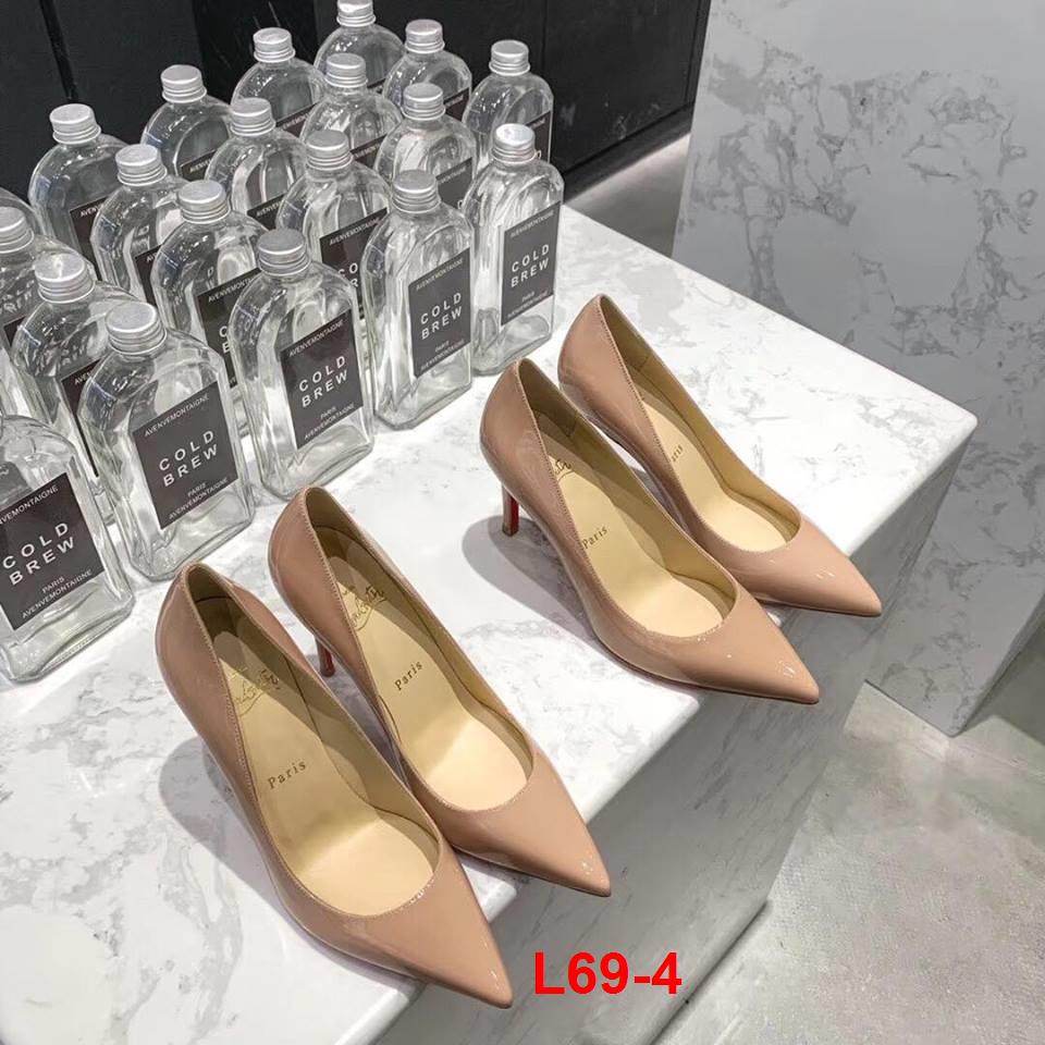 L69-4 Louboutin giày cao 10cm, cao 8cm, cao 6cm siêu cấp