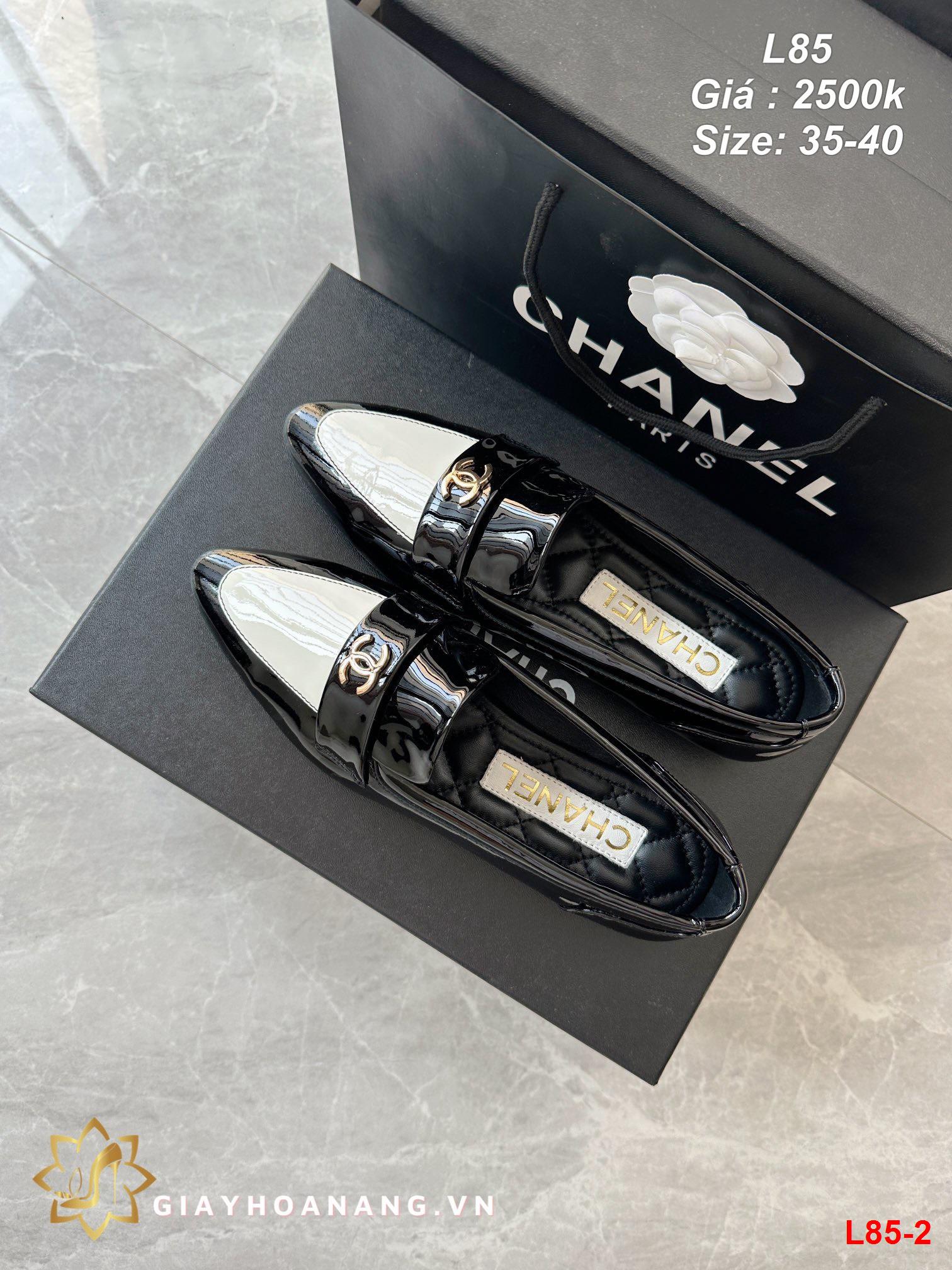 L85-2 Chanel giày lười siêu cấp