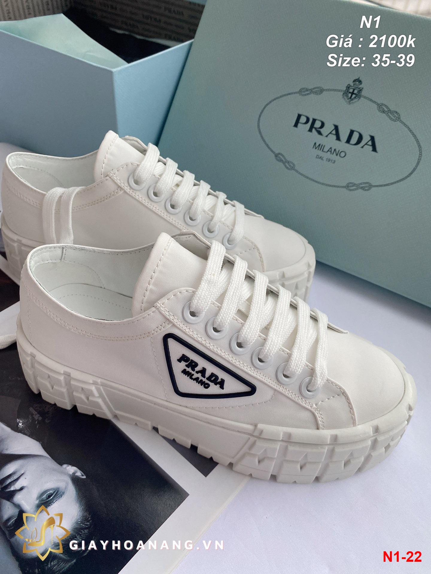 N1-22 Prada giày thể thao siêu cấp