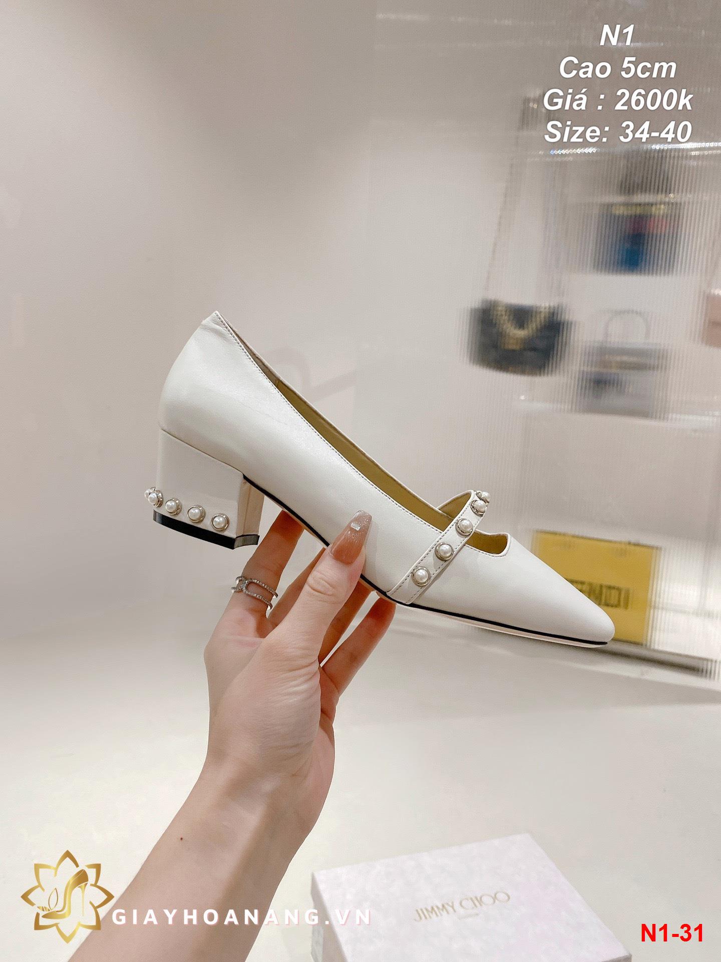 N1-31 Jimmy Choo giày cao 5cm siêu cấp