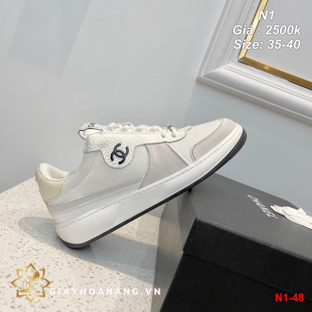 N1-48 Chanel giày thể thao siêu cấp