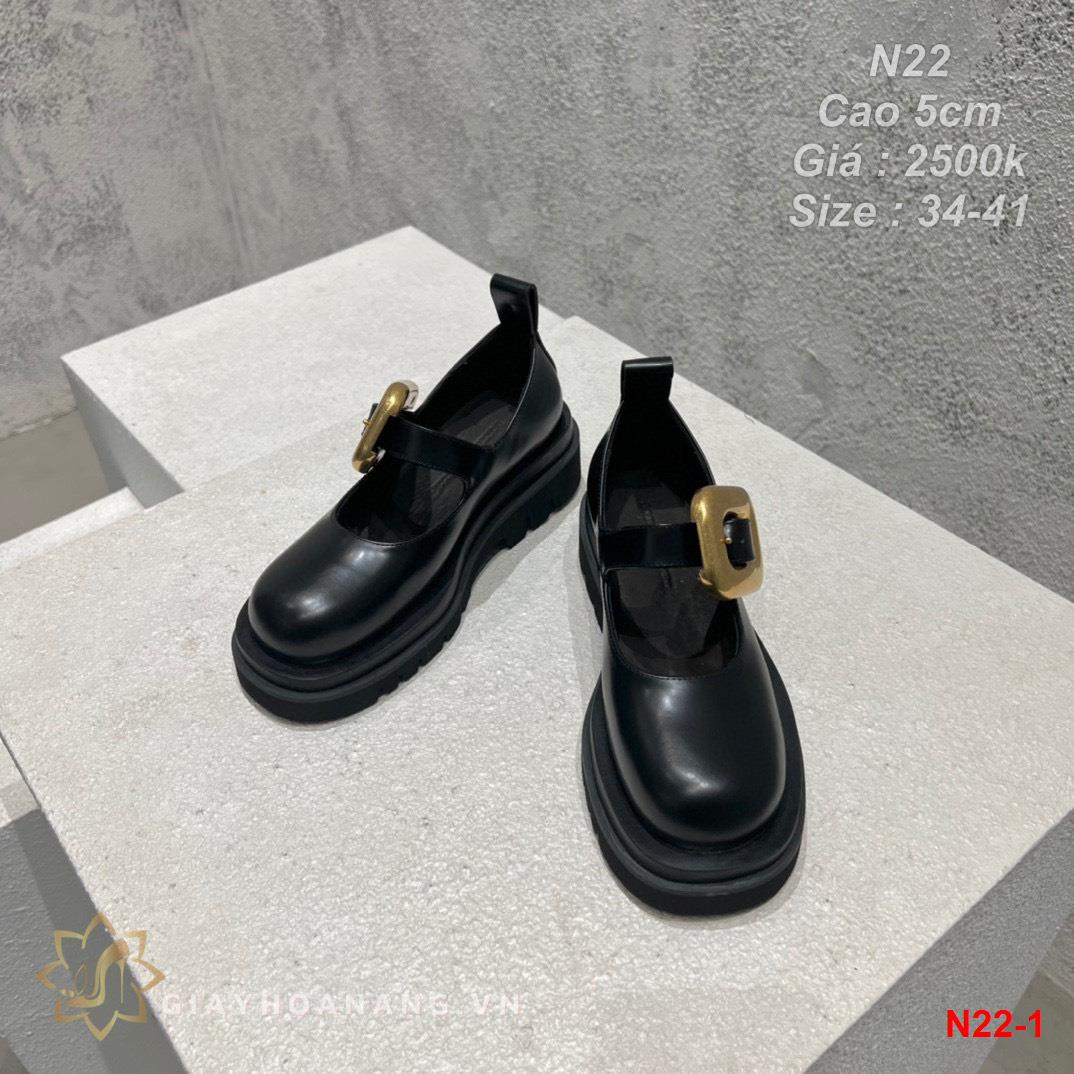 N22-1 Bottega Veneta giày cao 5cm siêu cấp