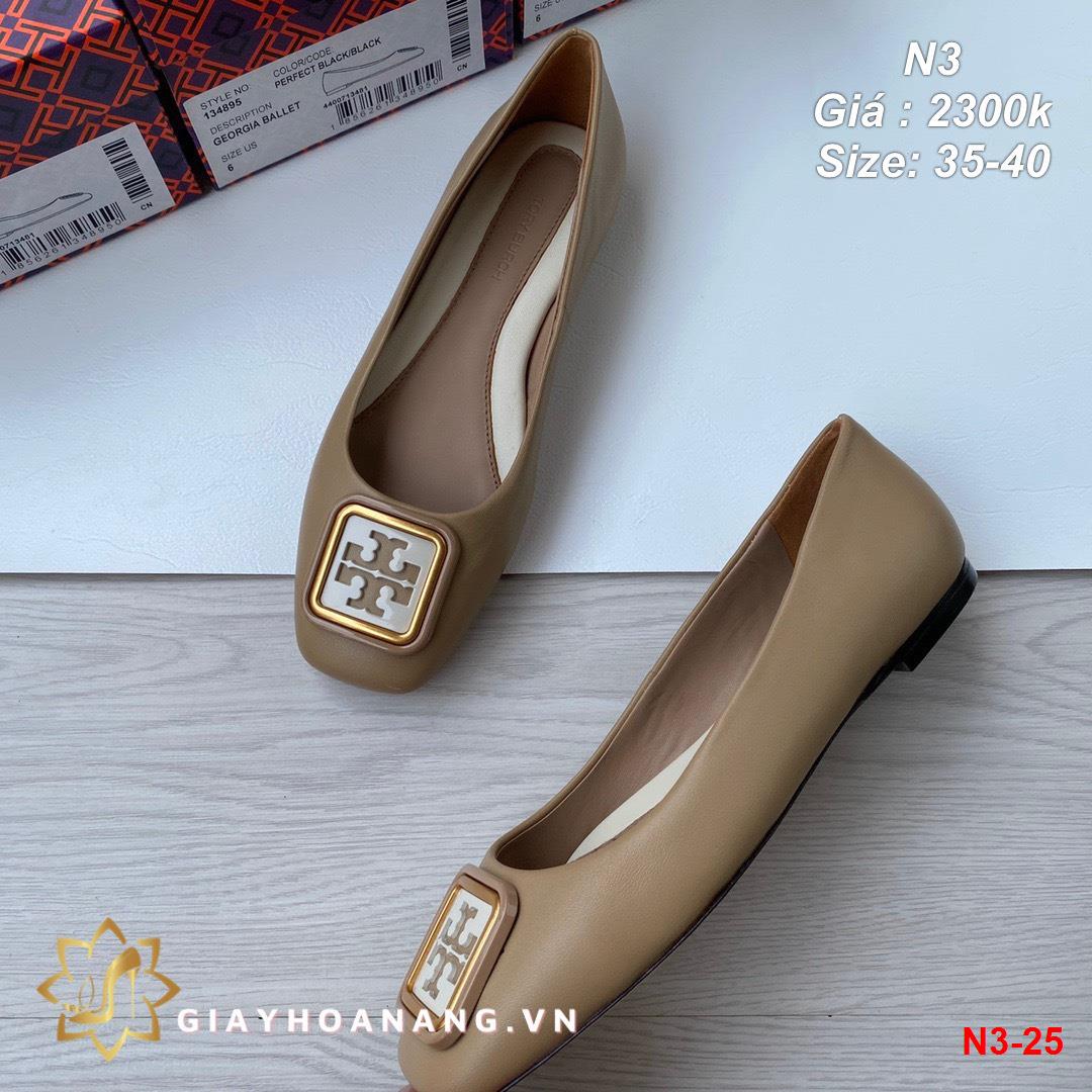 N3-25 Tory Burch giày bệt siêu cấp