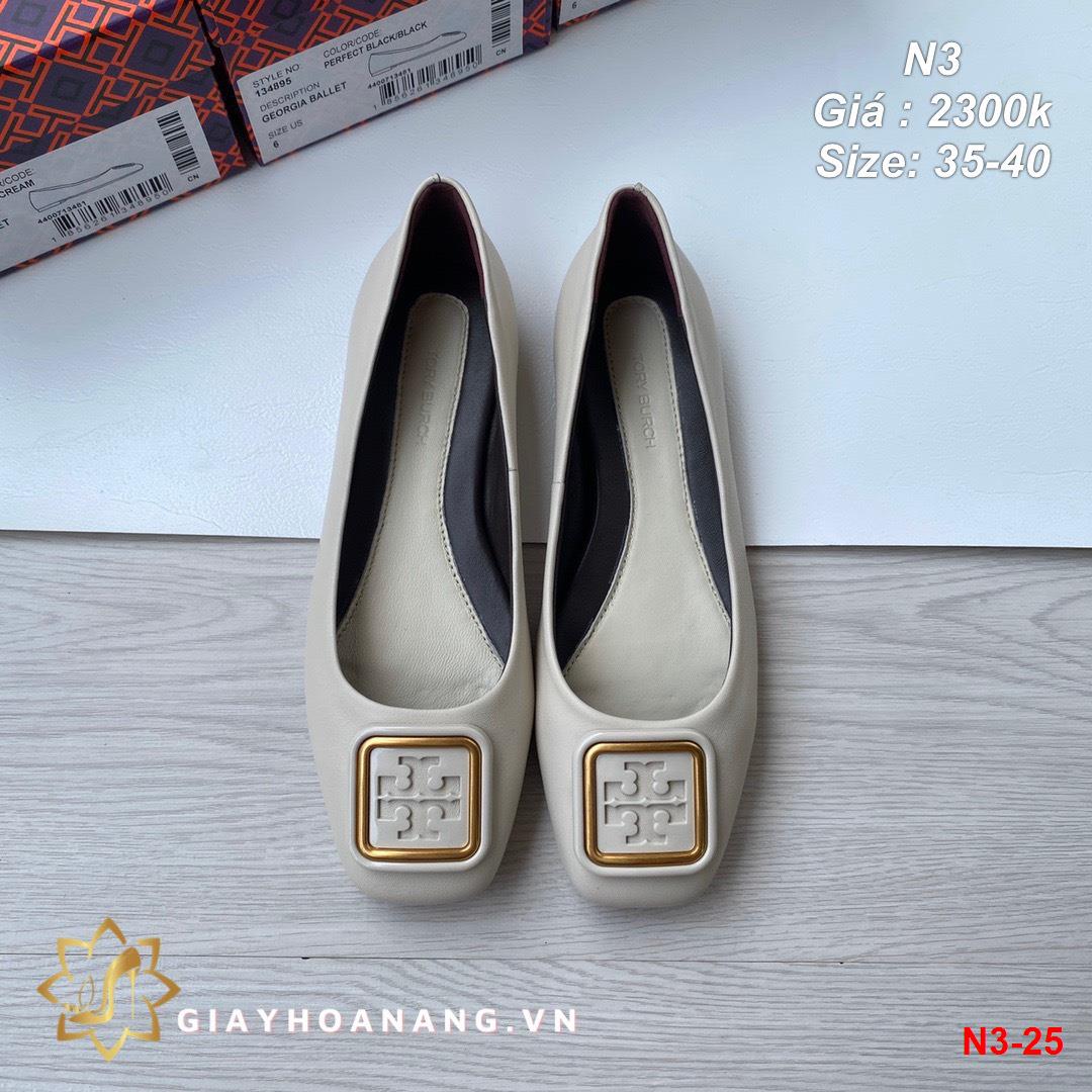 N3-25 Tory Burch giày bệt siêu cấp