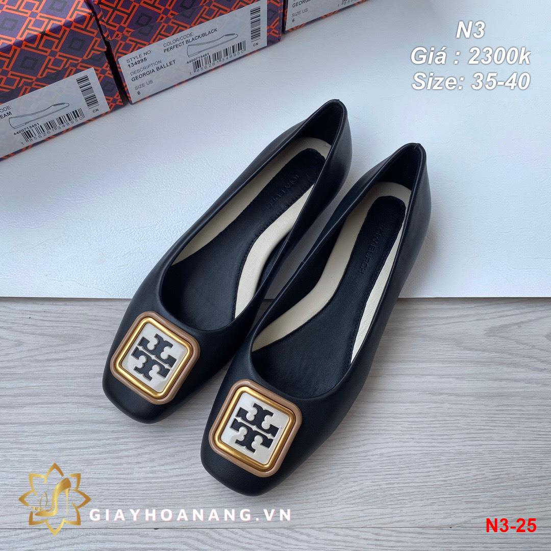 N3-25 Tory Burch giày bệt siêu cấp