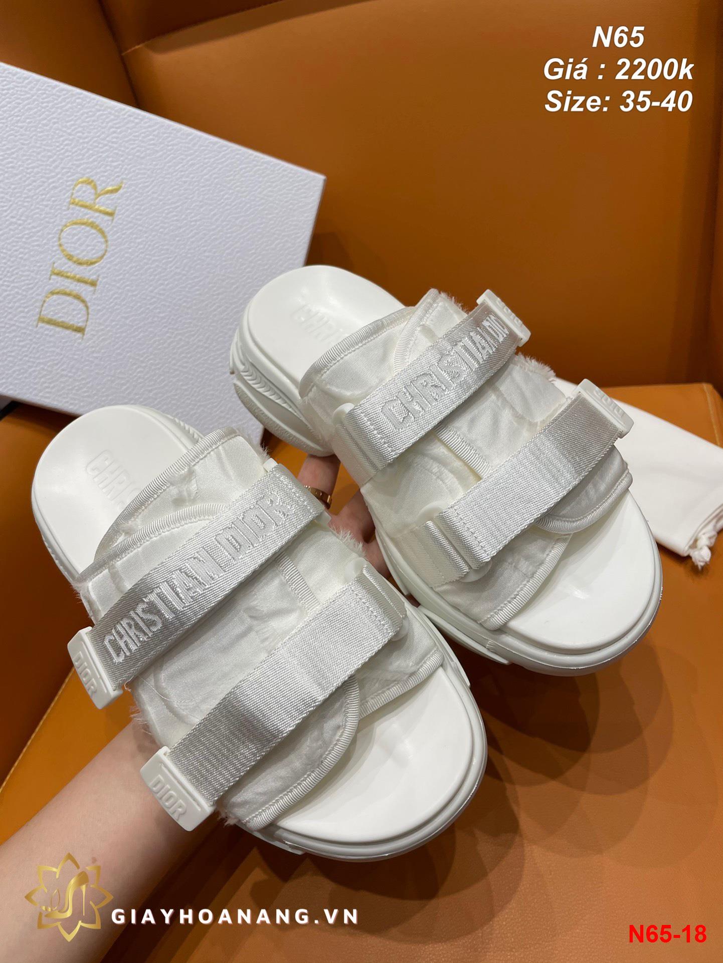 N65-18 Dior dép siêu cấp