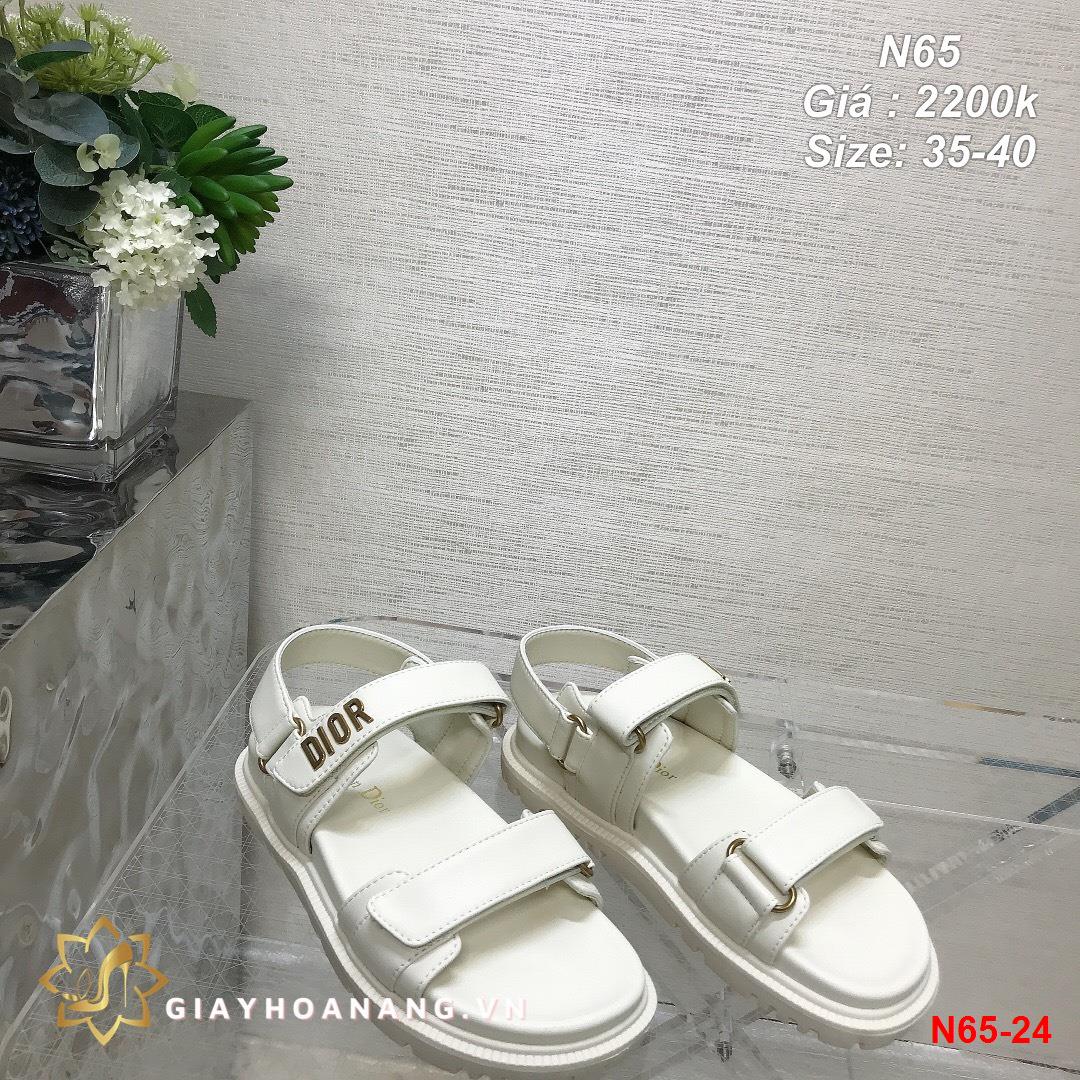 N65-24 Dior sandal siêu cấp