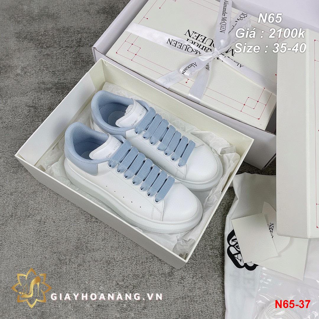 N65-37 Alexander Mcqueen giày thể thao siêu cấp