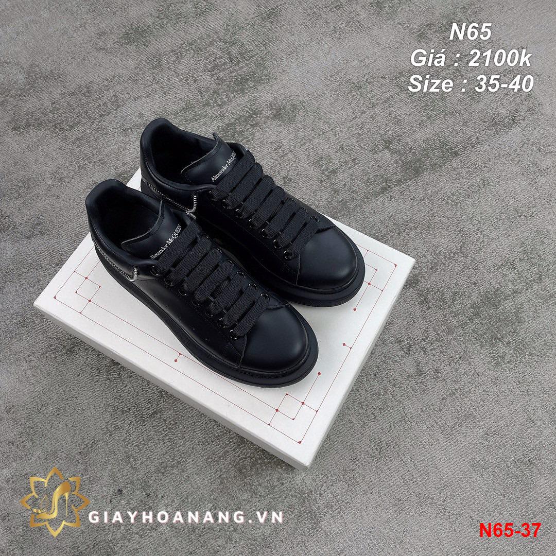 N65-37 Alexander Mcqueen giày thể thao siêu cấp