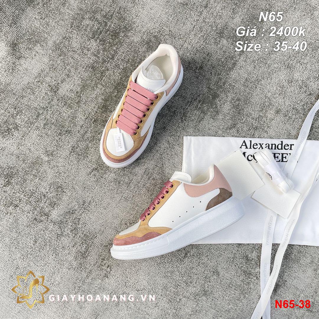 N65-38 Alexander Mcqueen giày thể thao siêu cấp