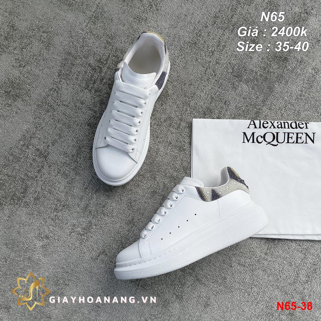 N65-38 Alexander Mcqueen giày thể thao siêu cấp