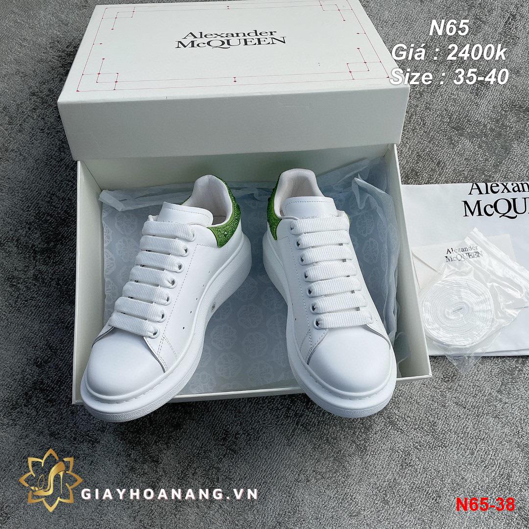 N65-38 Alexander Mcqueen giày thể thao siêu cấp