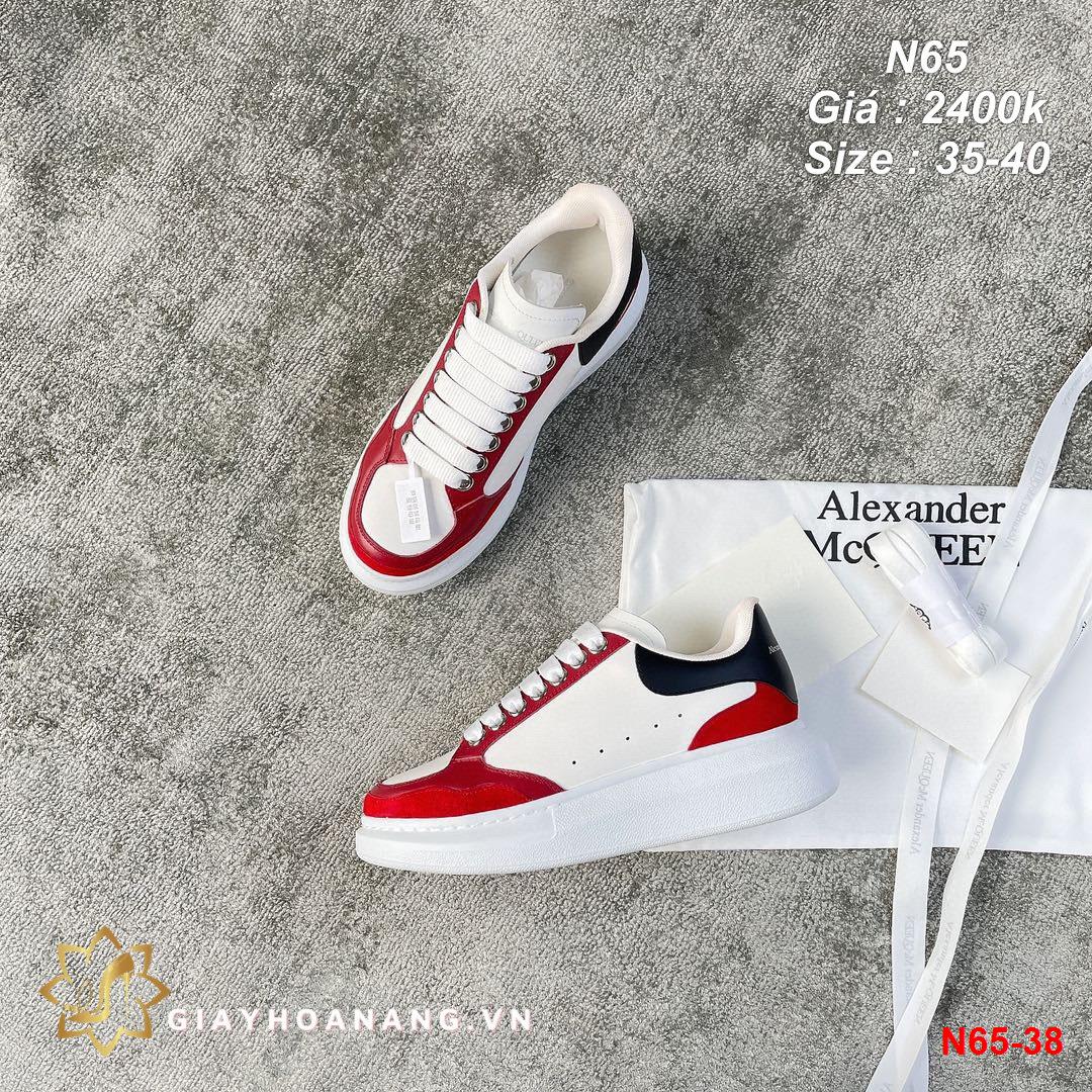 N65-38 Alexander Mcqueen giày thể thao siêu cấp