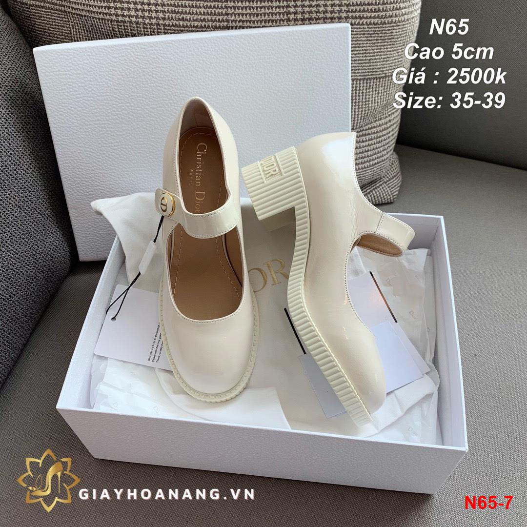 N65-7 Dior giày  cao 5cm siêu cấp