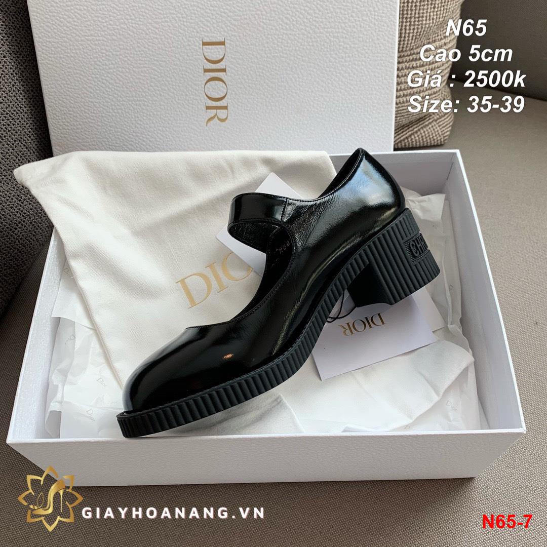 N65-7 Dior giày  cao 5cm siêu cấp