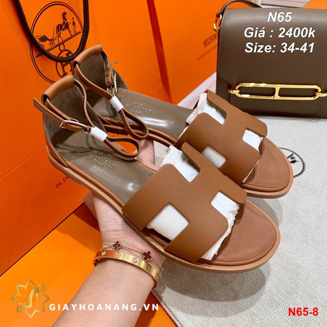 N65-8 Hermes sandal siêu cấp