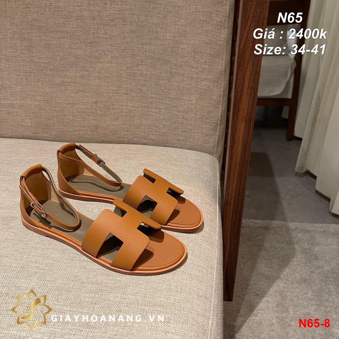 N65-8 Hermes sandal siêu cấp