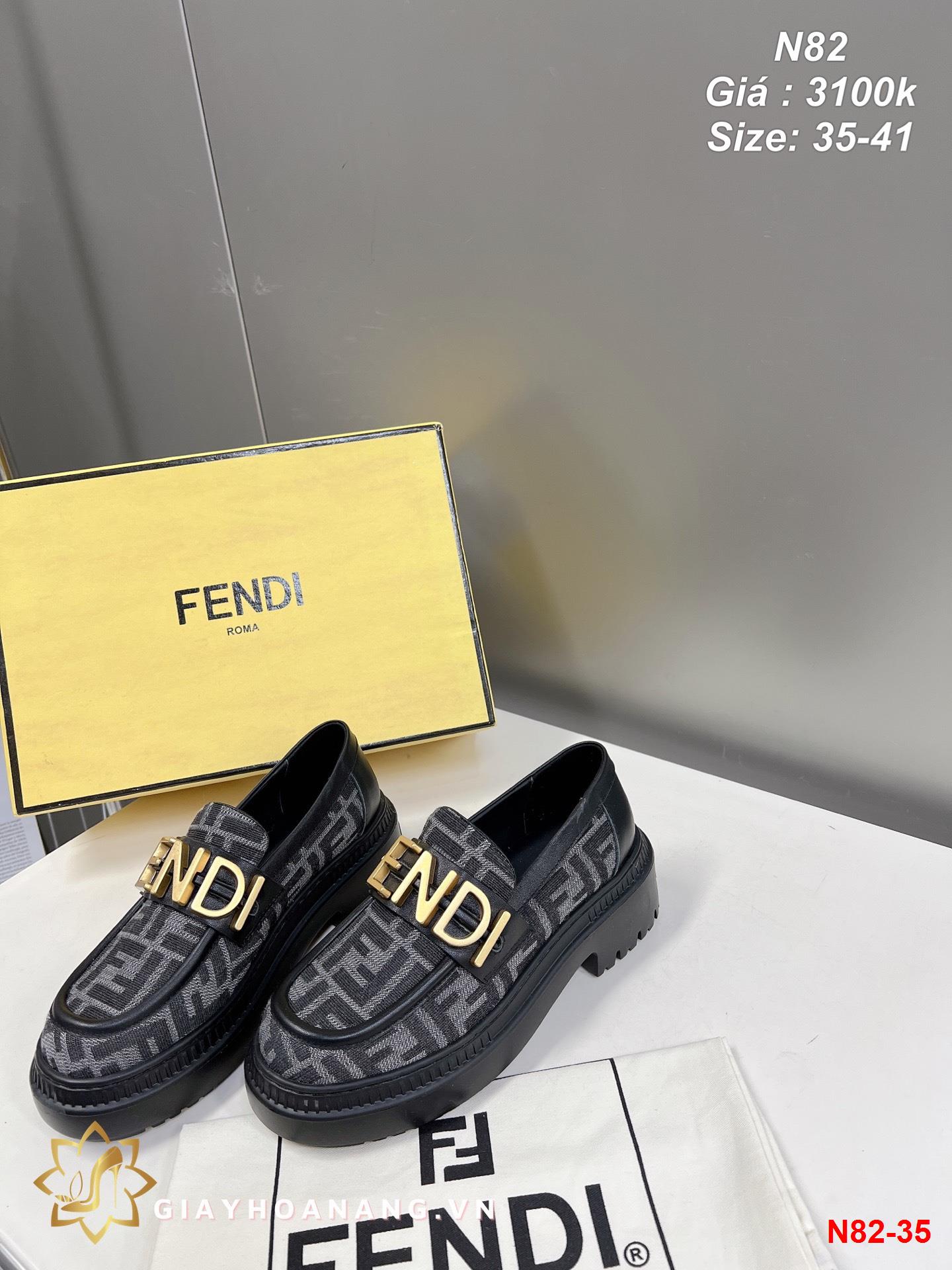 N82-35 Fendi giày lười siêu cấp