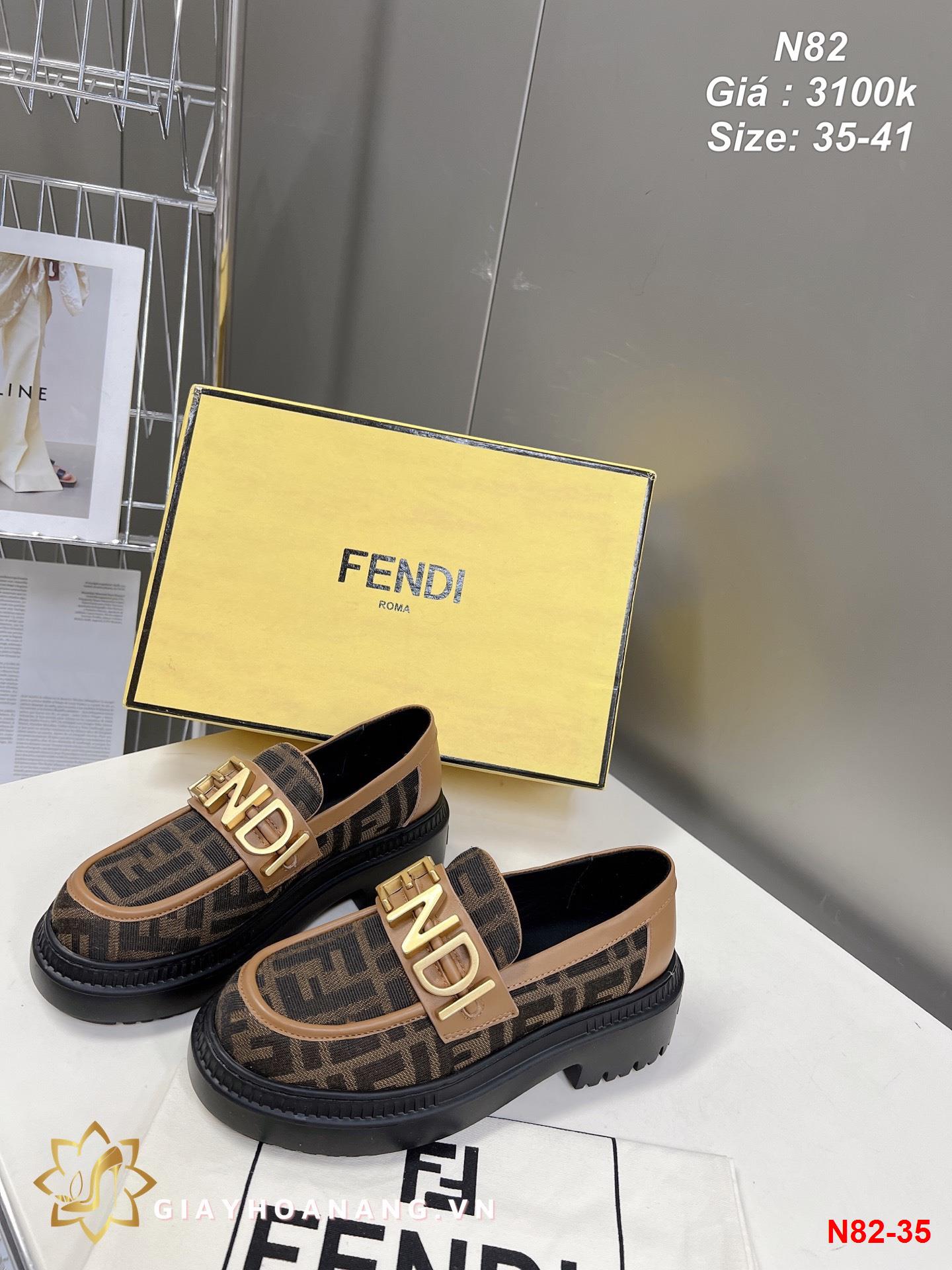 N82-35 Fendi giày lười siêu cấp