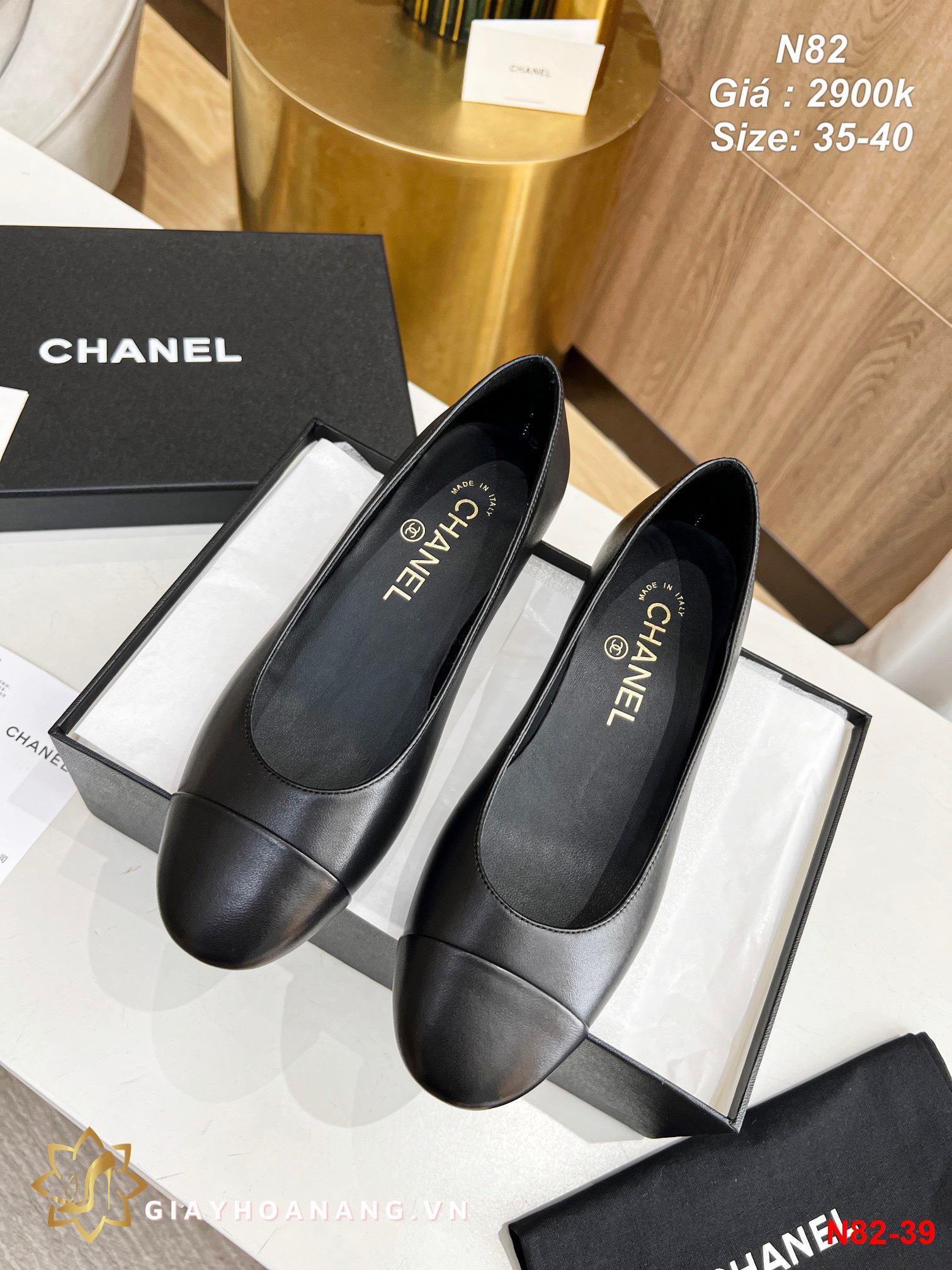 N82-39 Chanel giày bệt siêu cấp