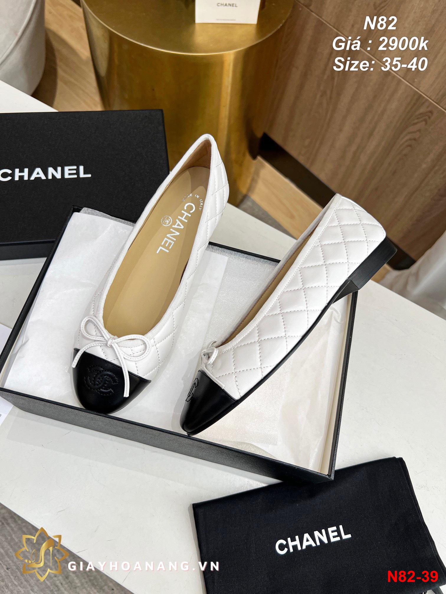 N82-39 Chanel giày bệt siêu cấp