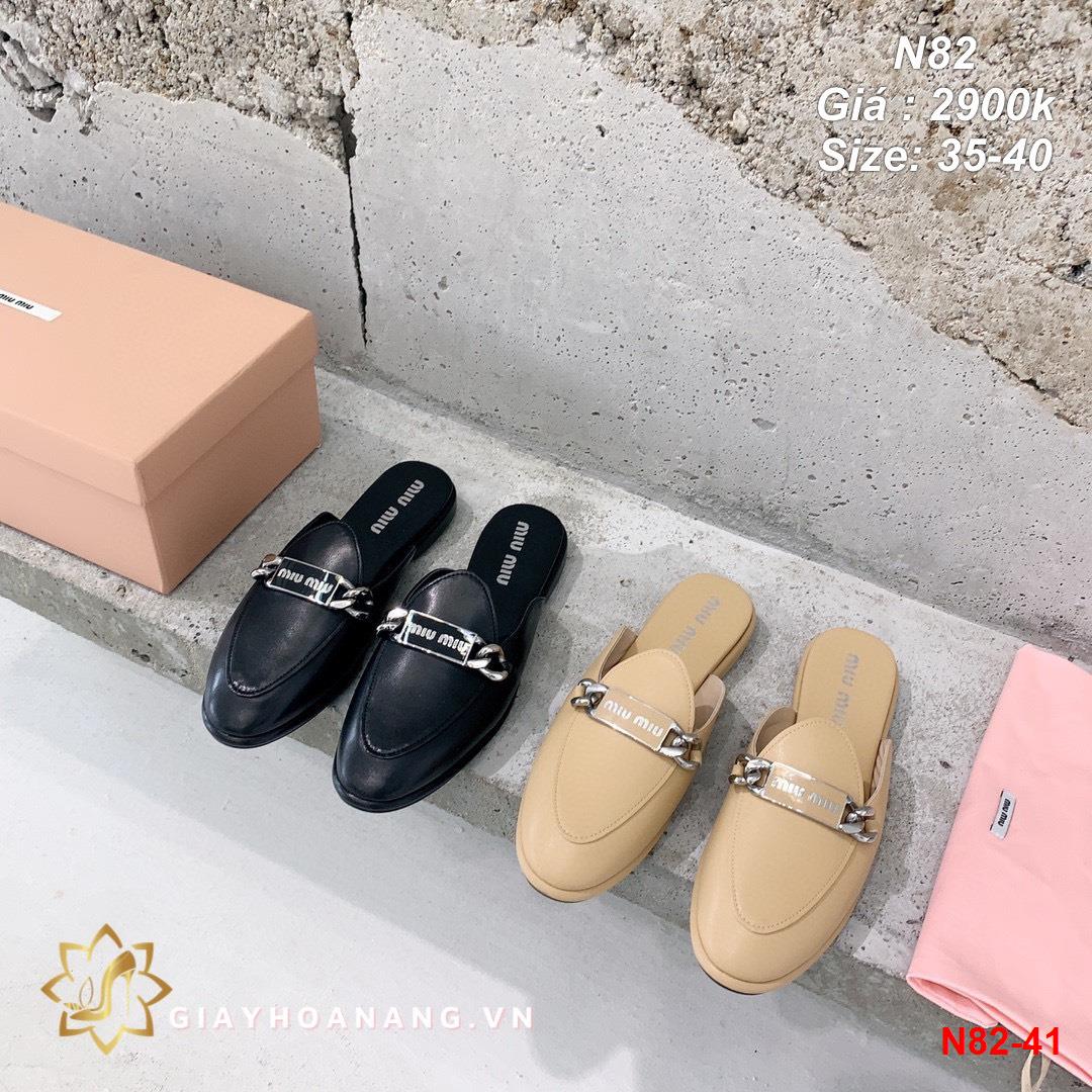 N82-41 Miu Miu dép sục siêu cấp